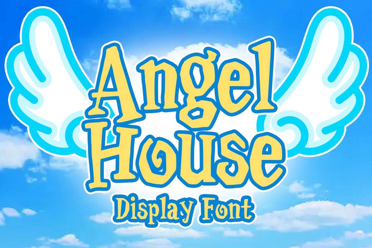 Шрифт Angel House